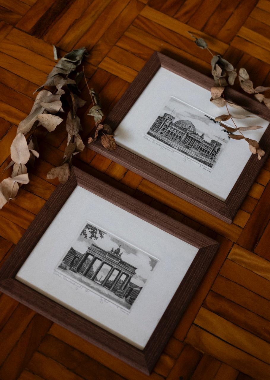 Quadros com Gravuras