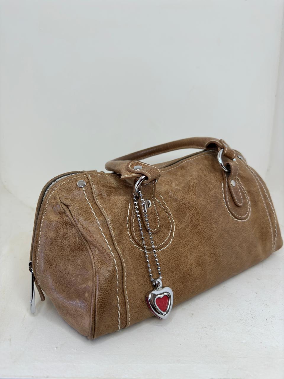 Bolsa Couro Vintage Andrea Balleno