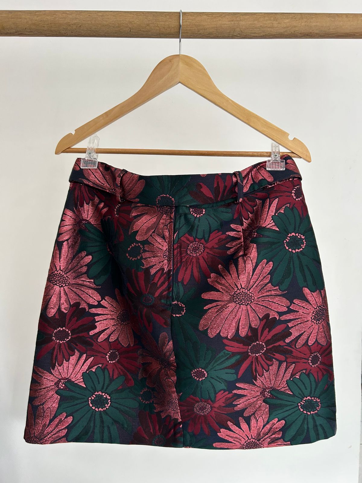 Saia curta lurex Naf Naf