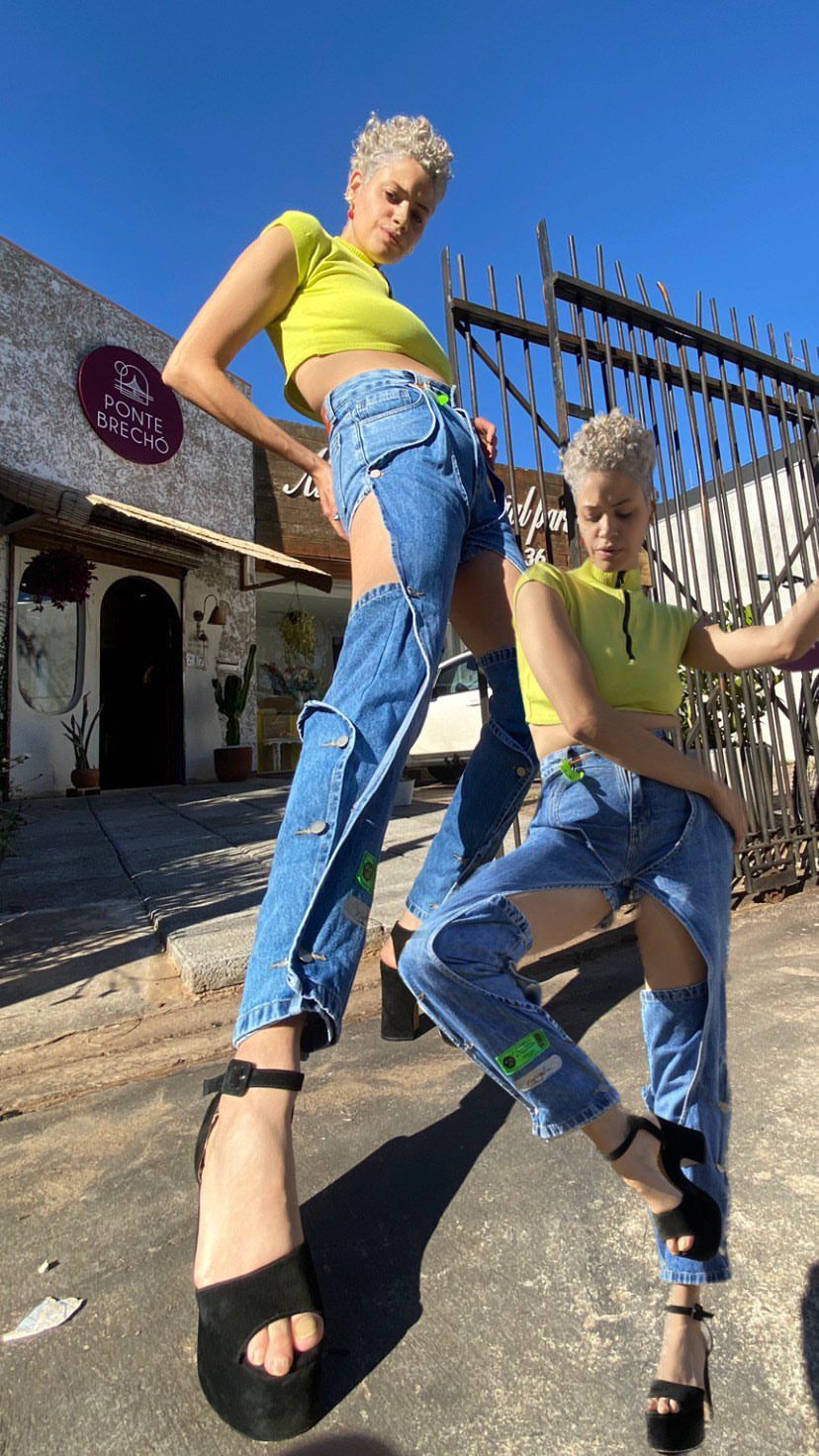 Calça Jeans Glow Shine