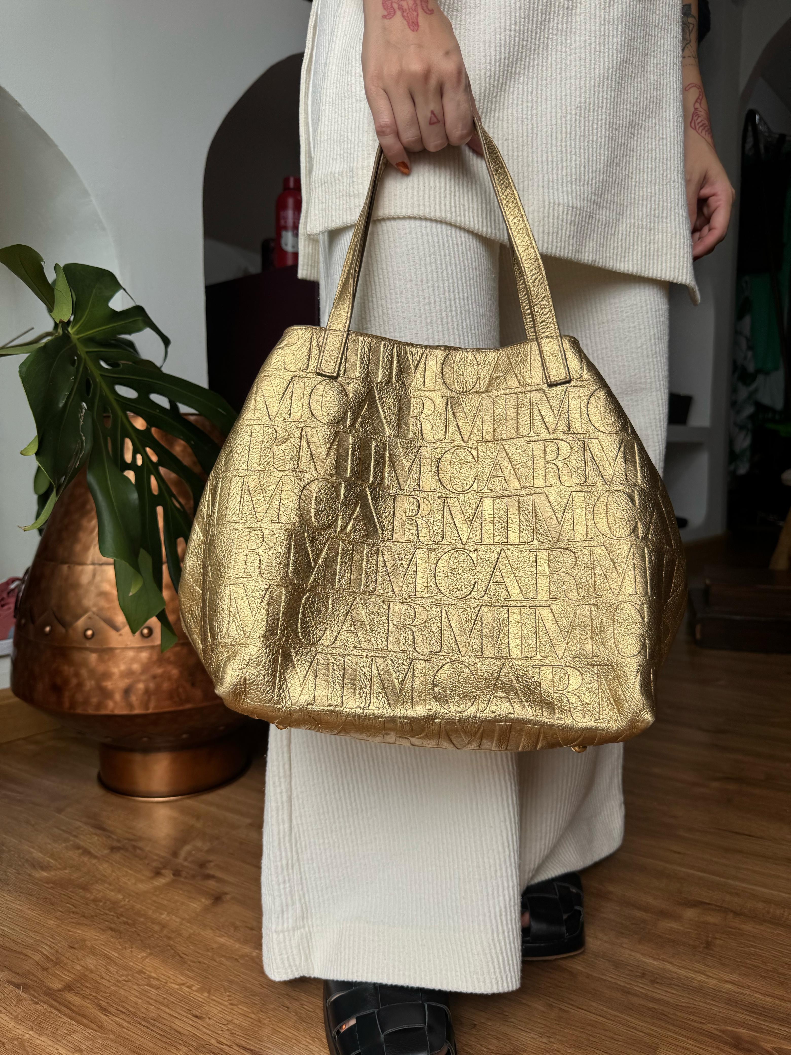 Bolsa Carmim Couro Pelica