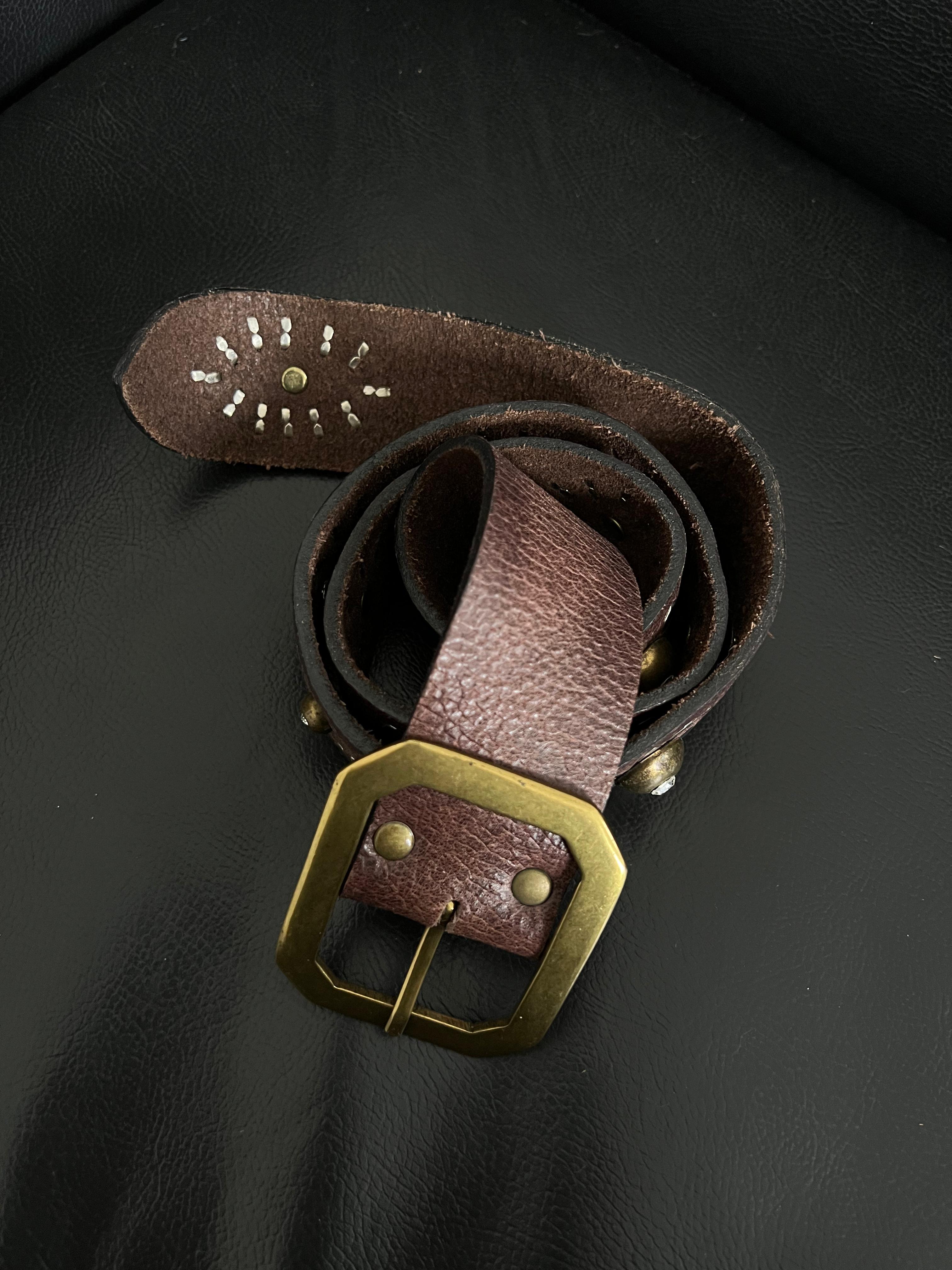 Cinto boho couro sintético