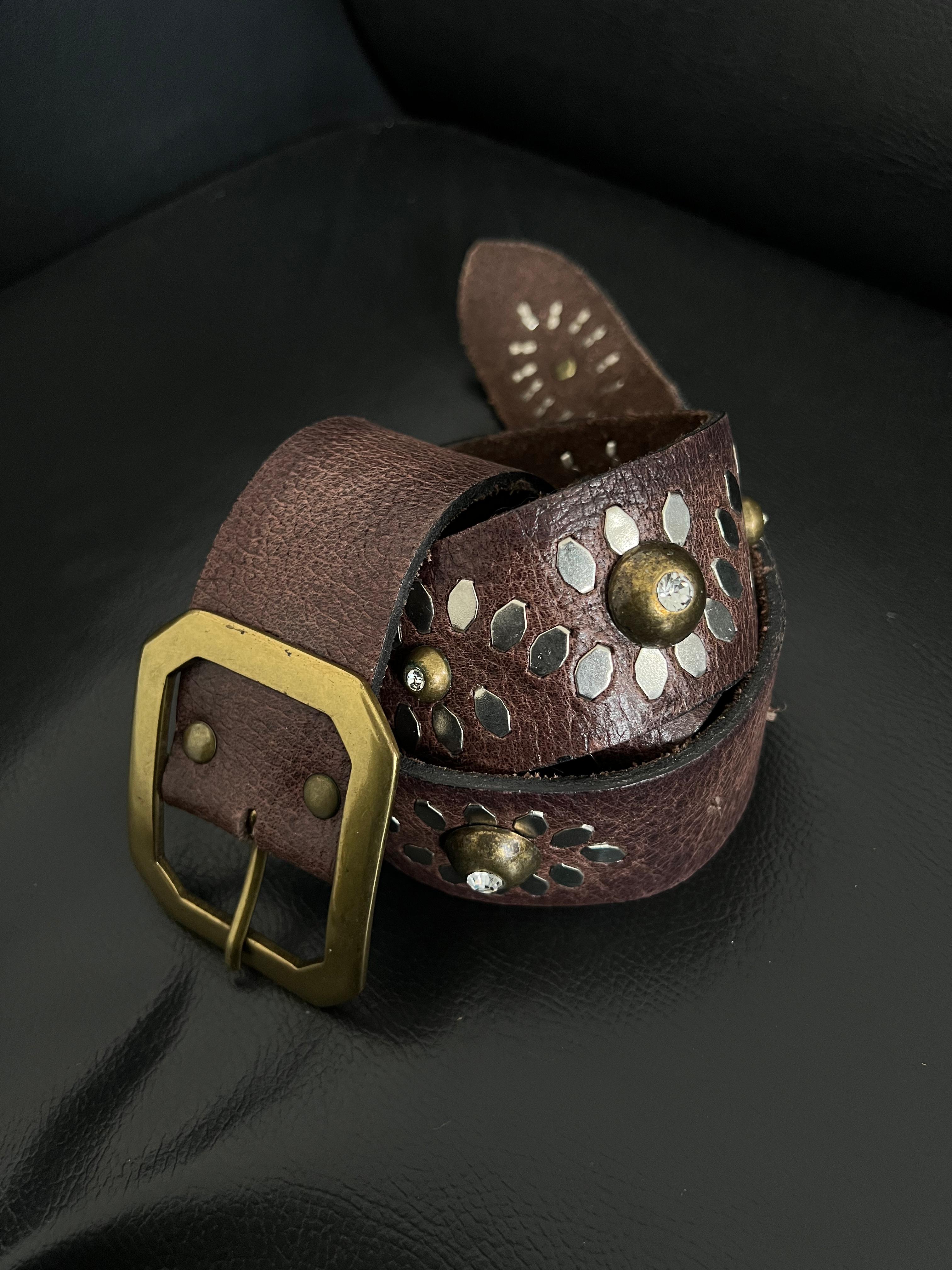 Cinto boho couro sintético