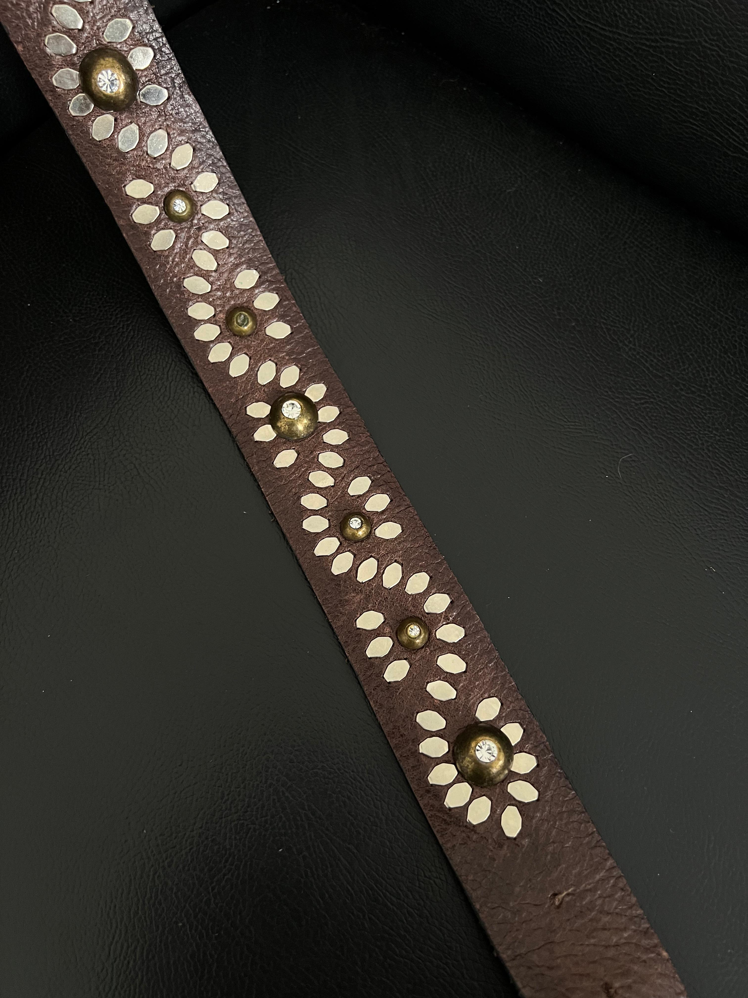 Cinto boho couro sintético