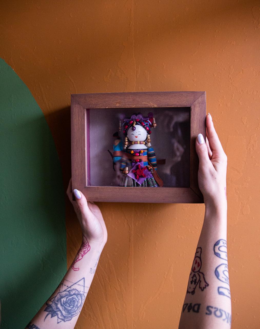 Quadros Artesanais Bolivianas