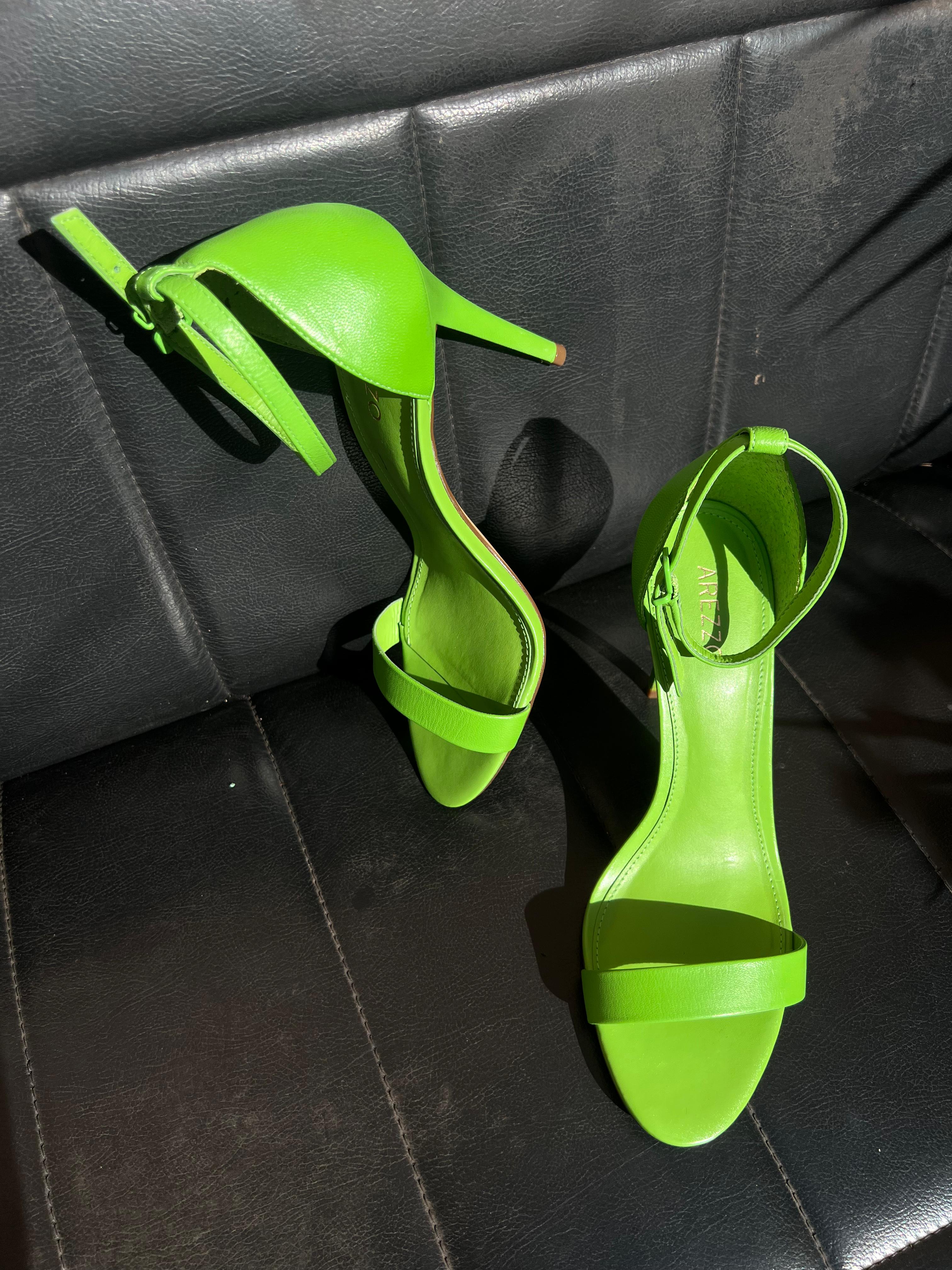 Salto Arezzo Verde Neon