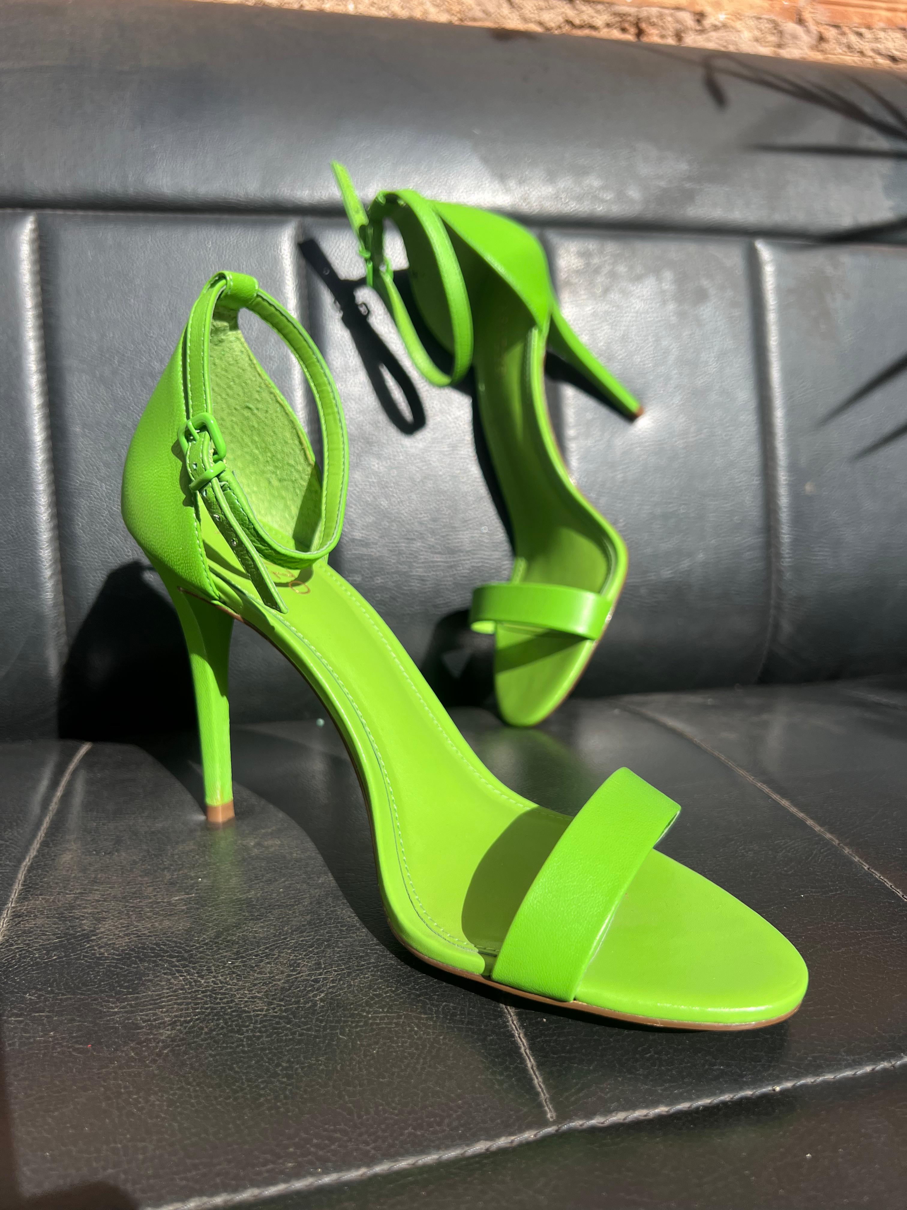 Salto Arezzo Verde Neon