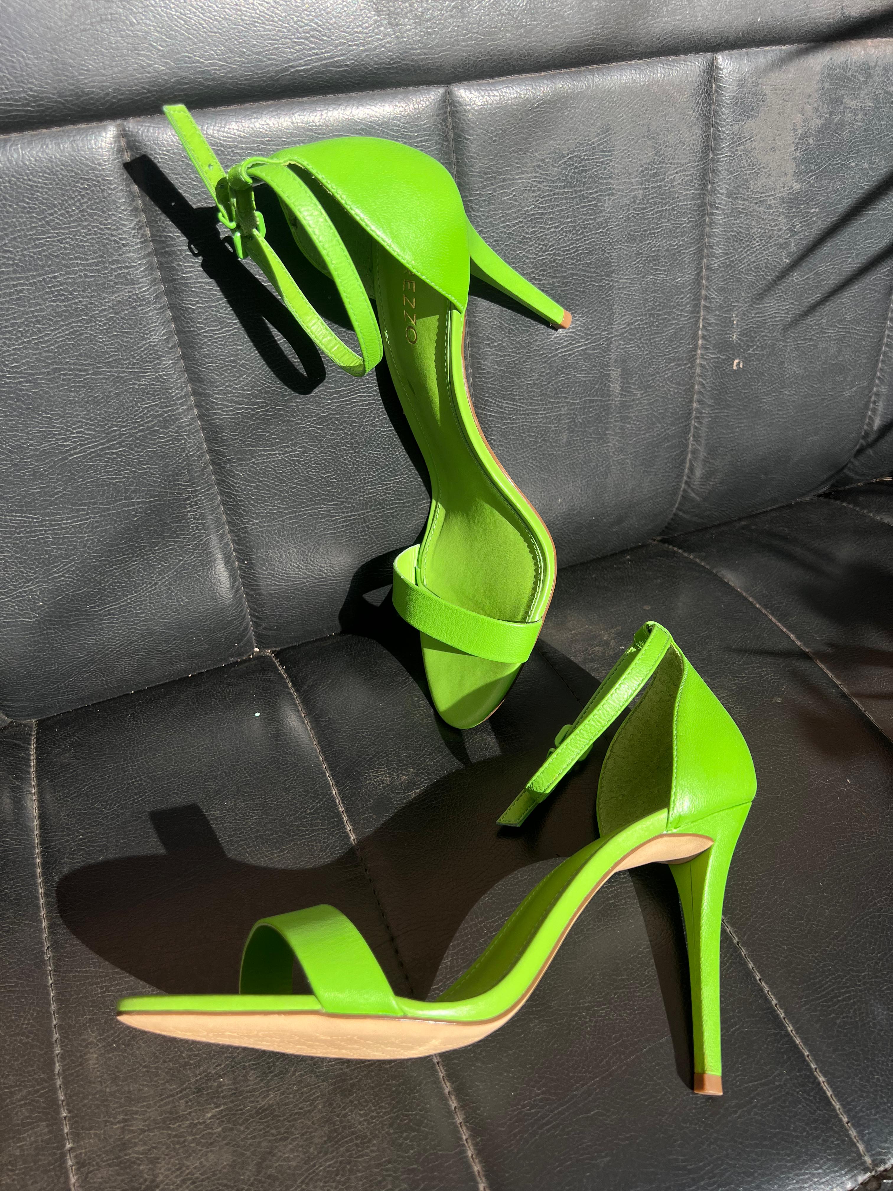 Salto Arezzo Verde Neon