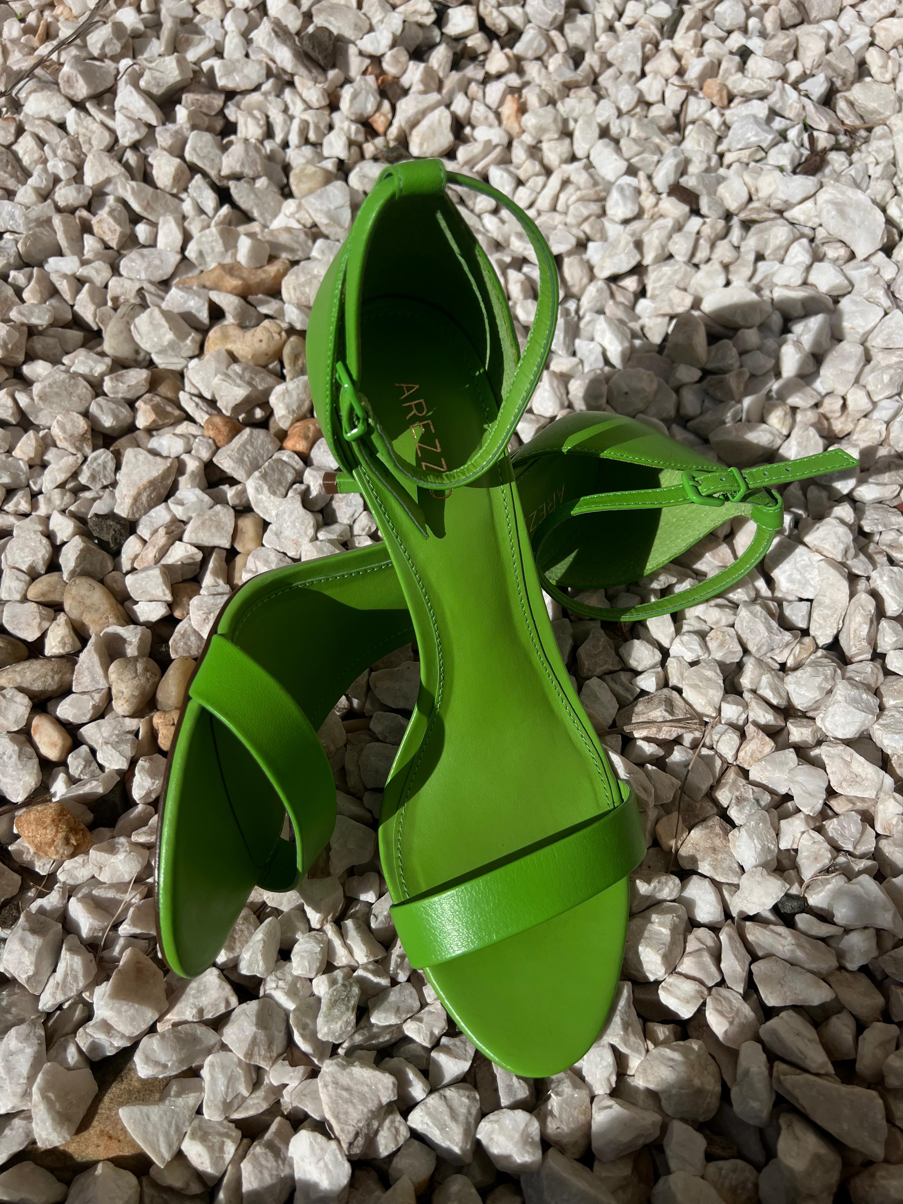 Salto Arezzo Verde Neon