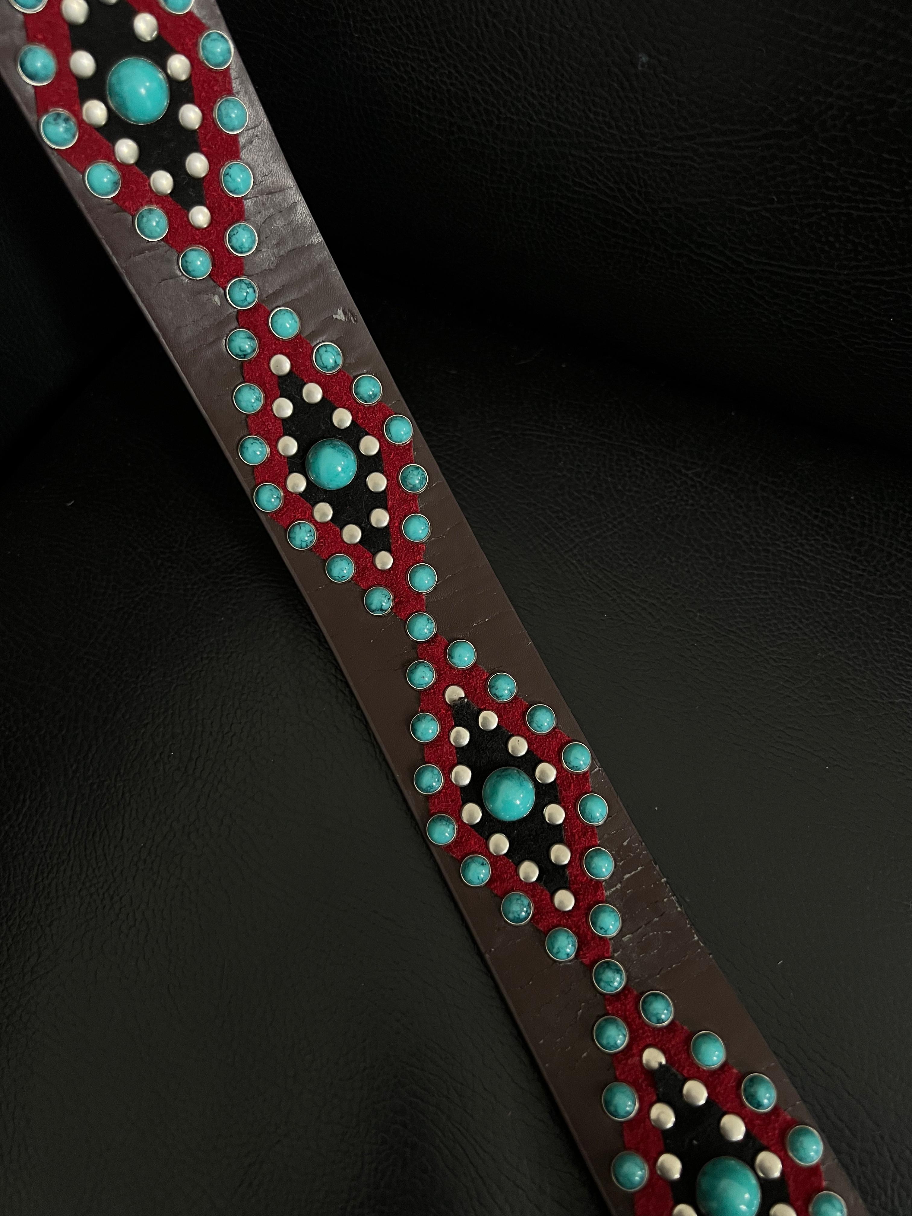 Cinto boho couro sintético