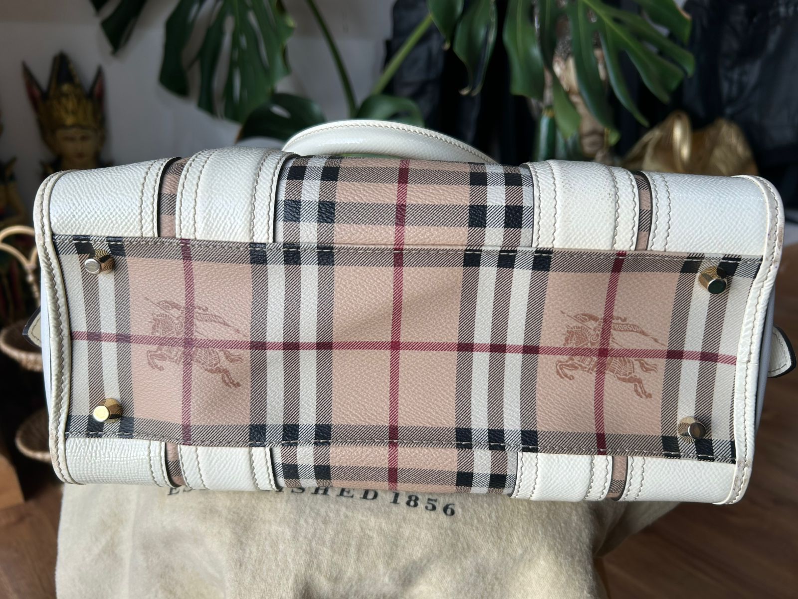 Bolsa Burberry Minford Portrait Tote