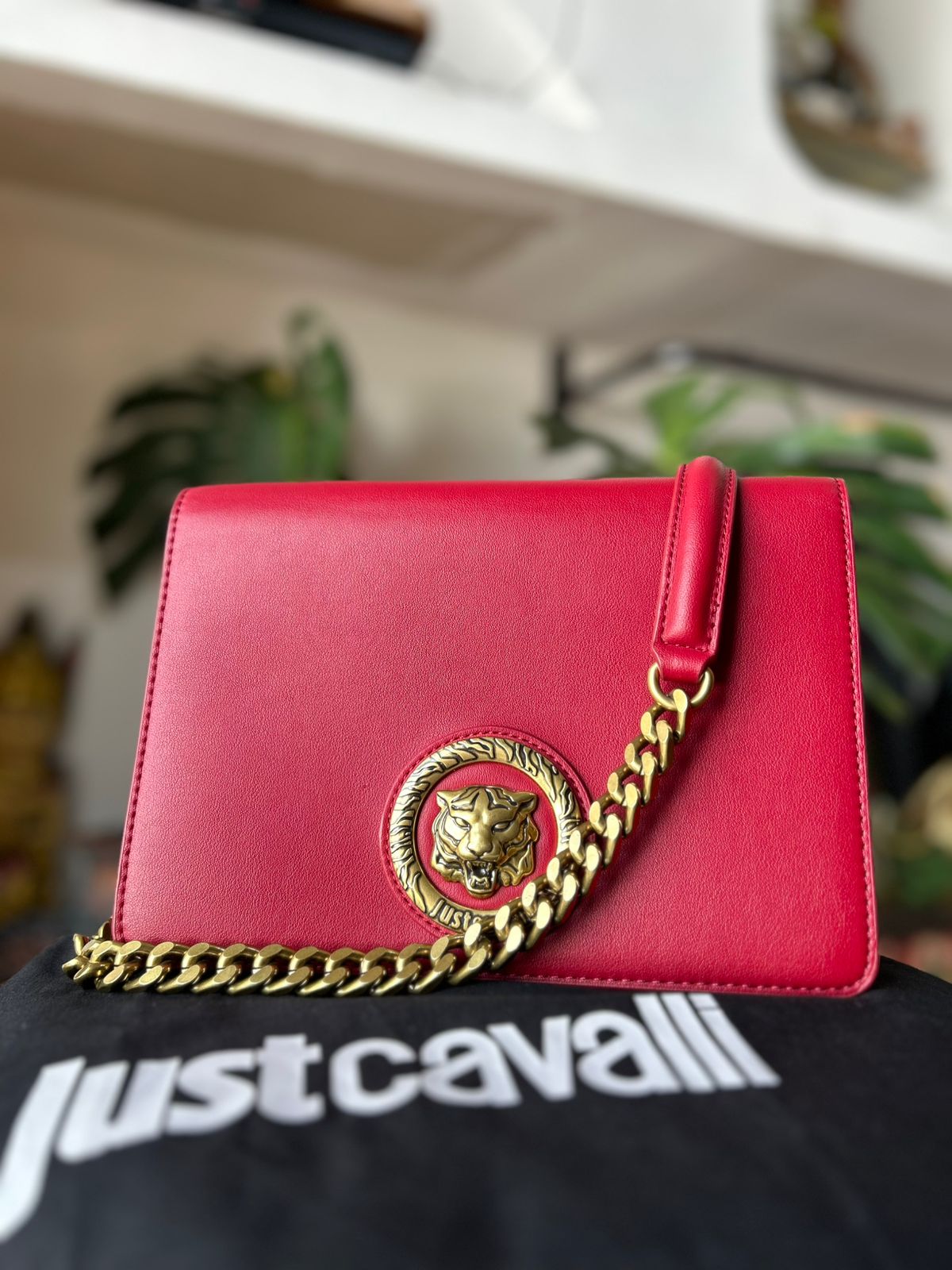 Bolsa Just Cavalli Tiger Head
