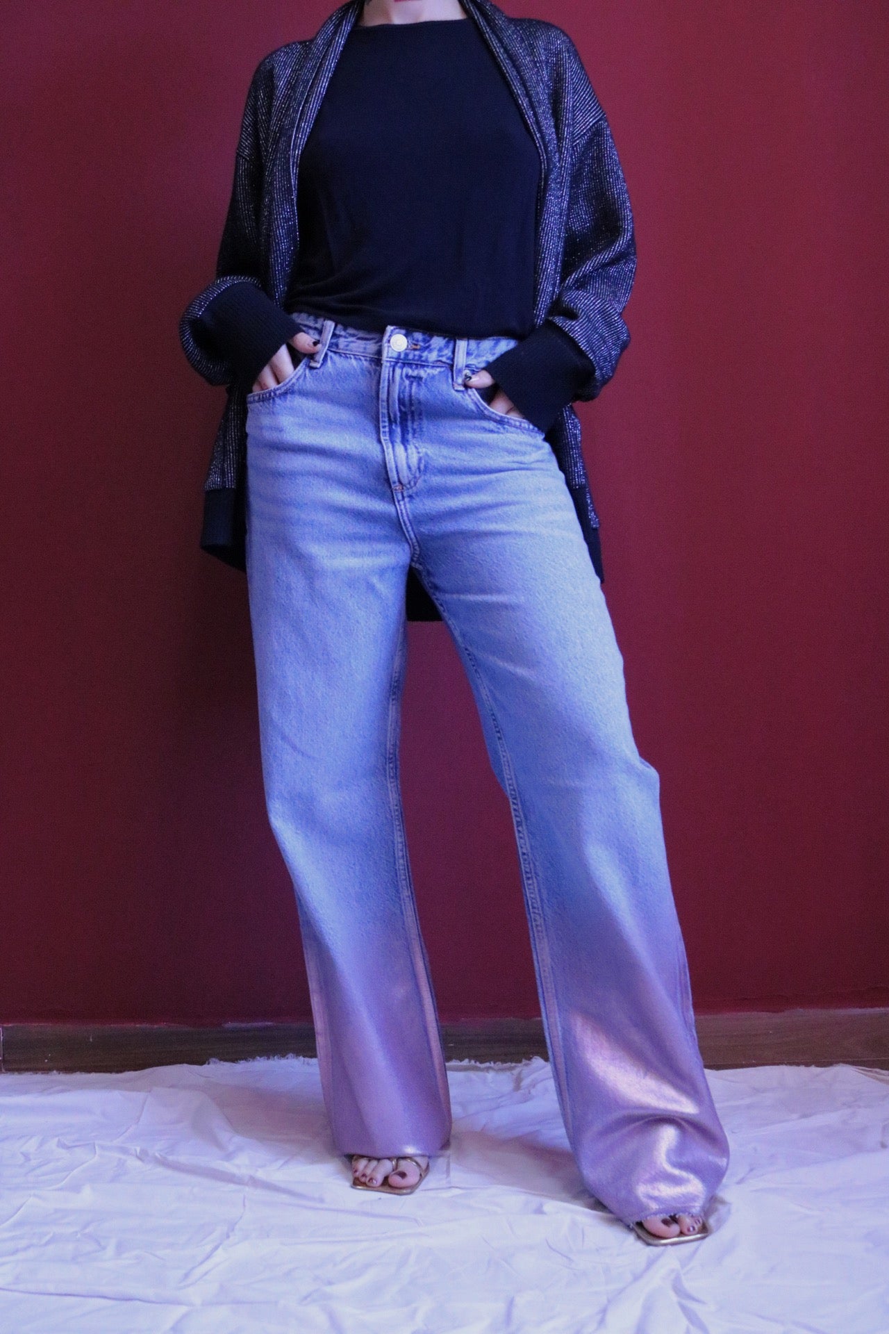 Calça jeans Zara