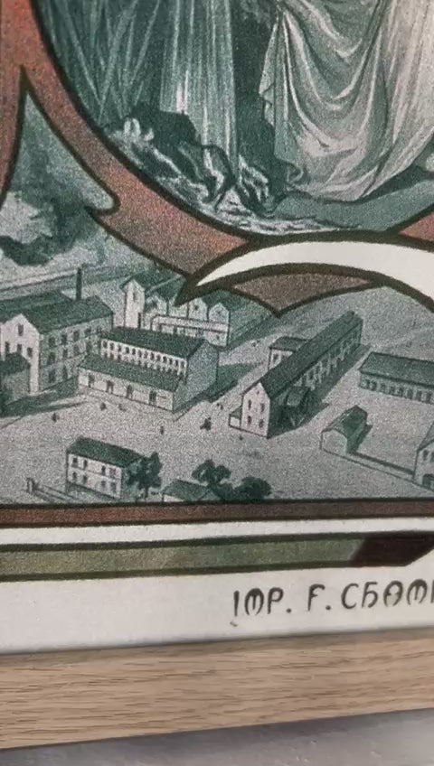 Quadro Affiche Pour "Bières de La Meuse"