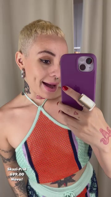 Conjunto Tricô Skazi