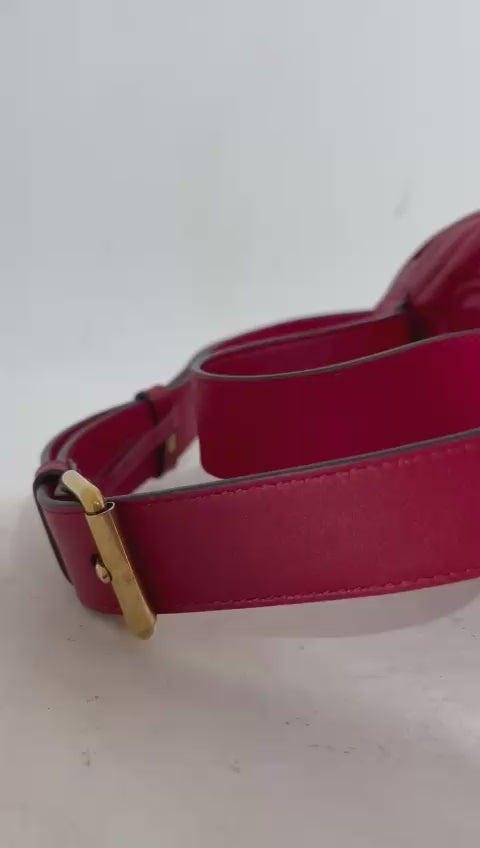 Pochete Gucci Marmont Vermelho