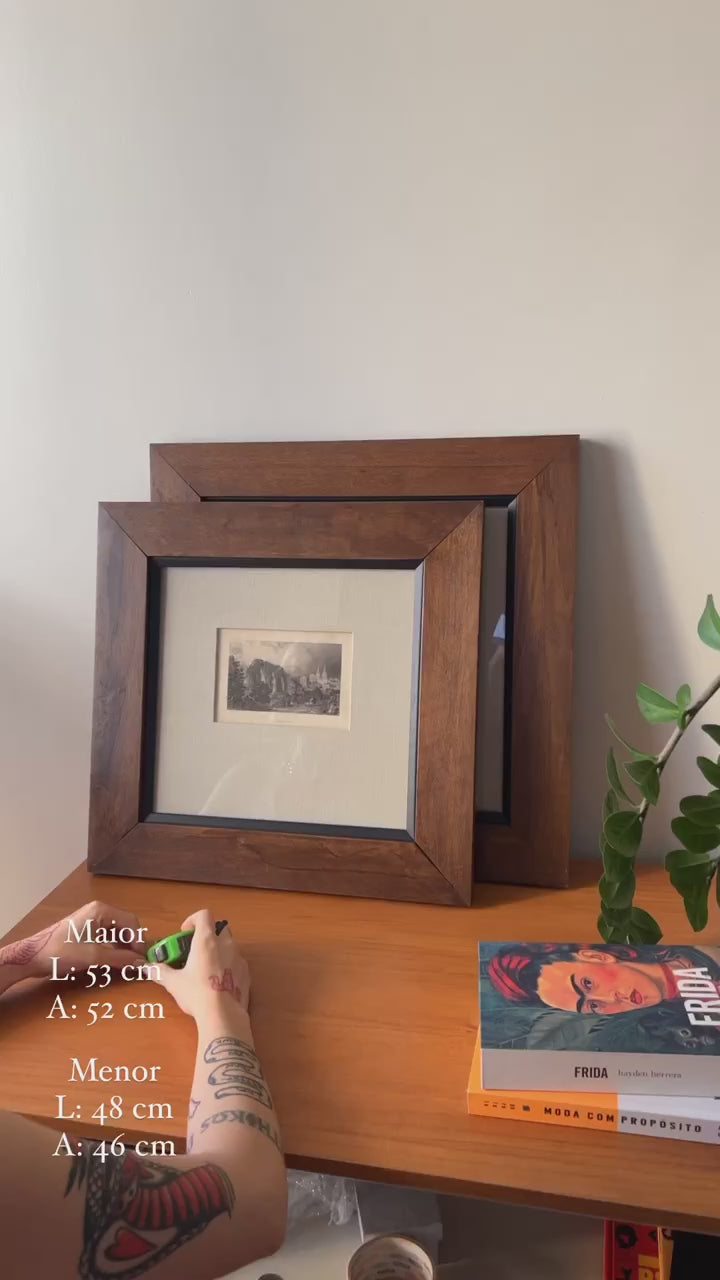 Quadros em Madeira Rústica