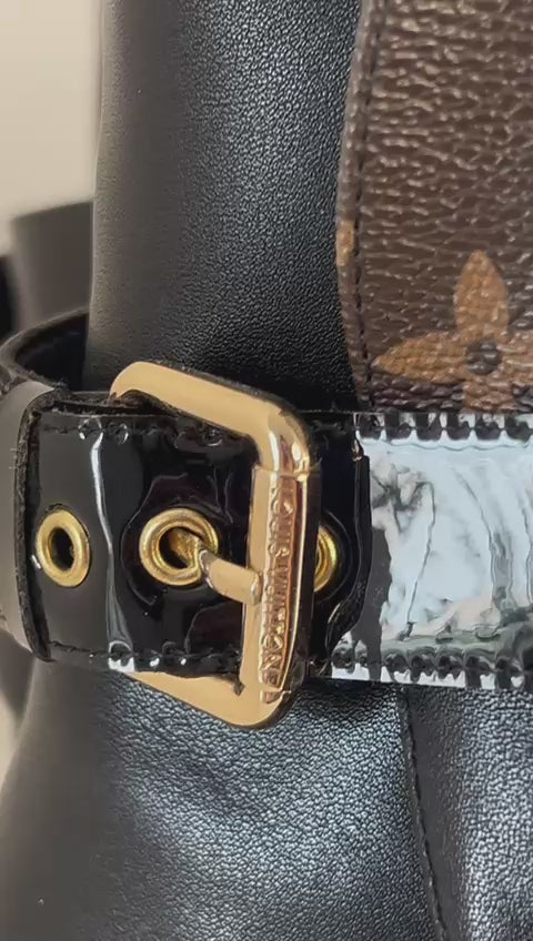 Bota Louis Vuitton Star Trail em Noir